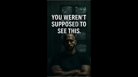 You Weren’t Supposed to See This – Andrew Tate Breaks the Matrix