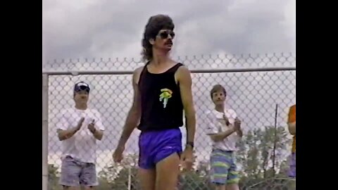 Lost footage found at local Blockbuster of Dr. Disrespect Disc Golf