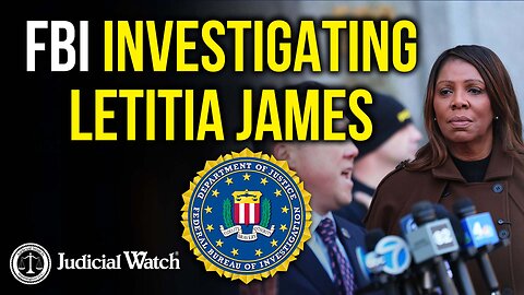 FBI INVESTIGATING LETITIA JAMES!