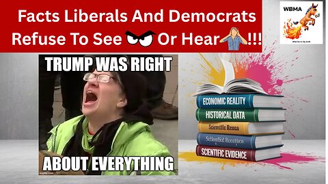 Things Liberals and Democrats Fail To See and Don't Want To Hear !