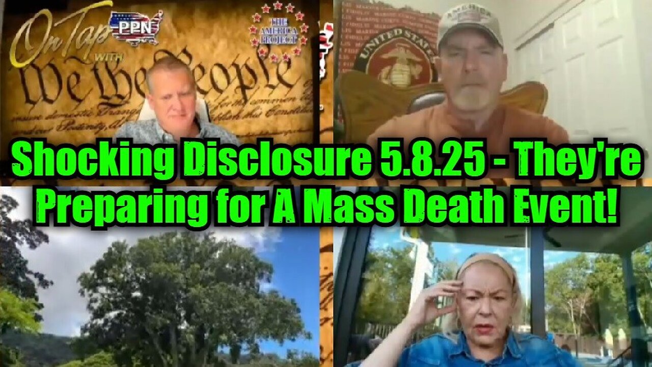 Juan O' Savin & Roseanne Bar: Shocking Disclosure 5.8.25 - They're Preparing for A Mass Death Event!