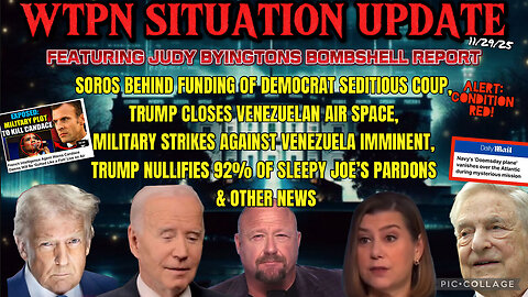 WTPN ~ Judy Byington ~ Situation Update ~ 11-29-25 ~ Trump Return ~ Restored Republic via a GCR