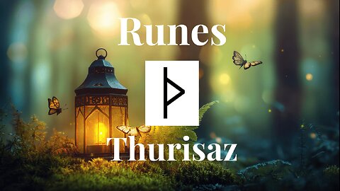 Thurisaz - The Rune of protection! 🌟🕯️
