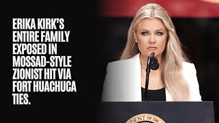 Erika Kirk’s entire family EXPOSED in Mossad-style Zionist hit via Fort Huachuca ties.