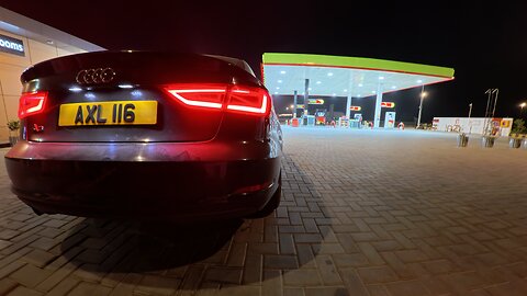 Audi A3 POV Night Drive