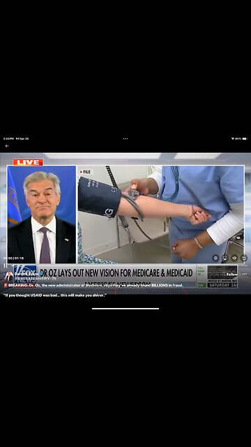 Dr. Oz, “If you thought USAID was bad… This will make you shiver.”