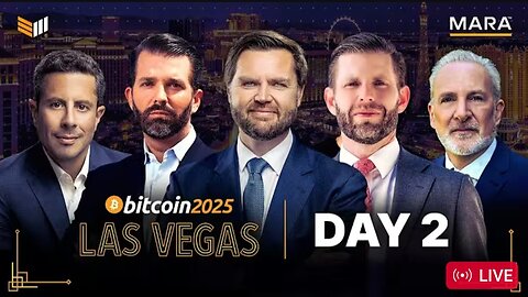 Bitcoin Conference 2025 – Day 2 Livestream | Big Ideas, Bold Futures