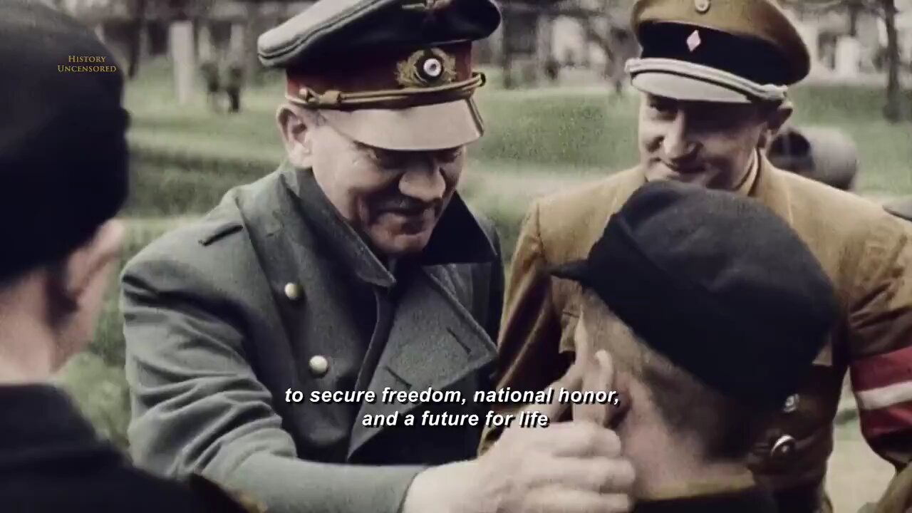 Adolf Hitler's final speech. Feb 1945.
