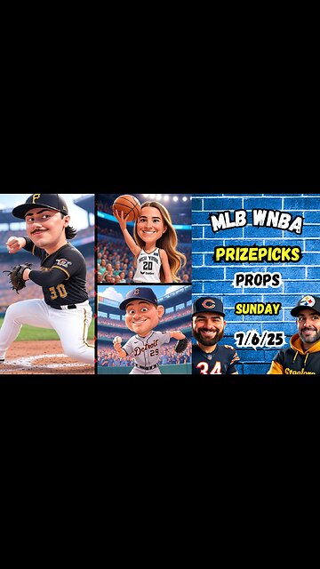 🇺🇸 9 BEST SUNDAY PRIZEPICKS MLB PROPS TODAY | 🏀 WNBA PROPS TODAY | 7/6
