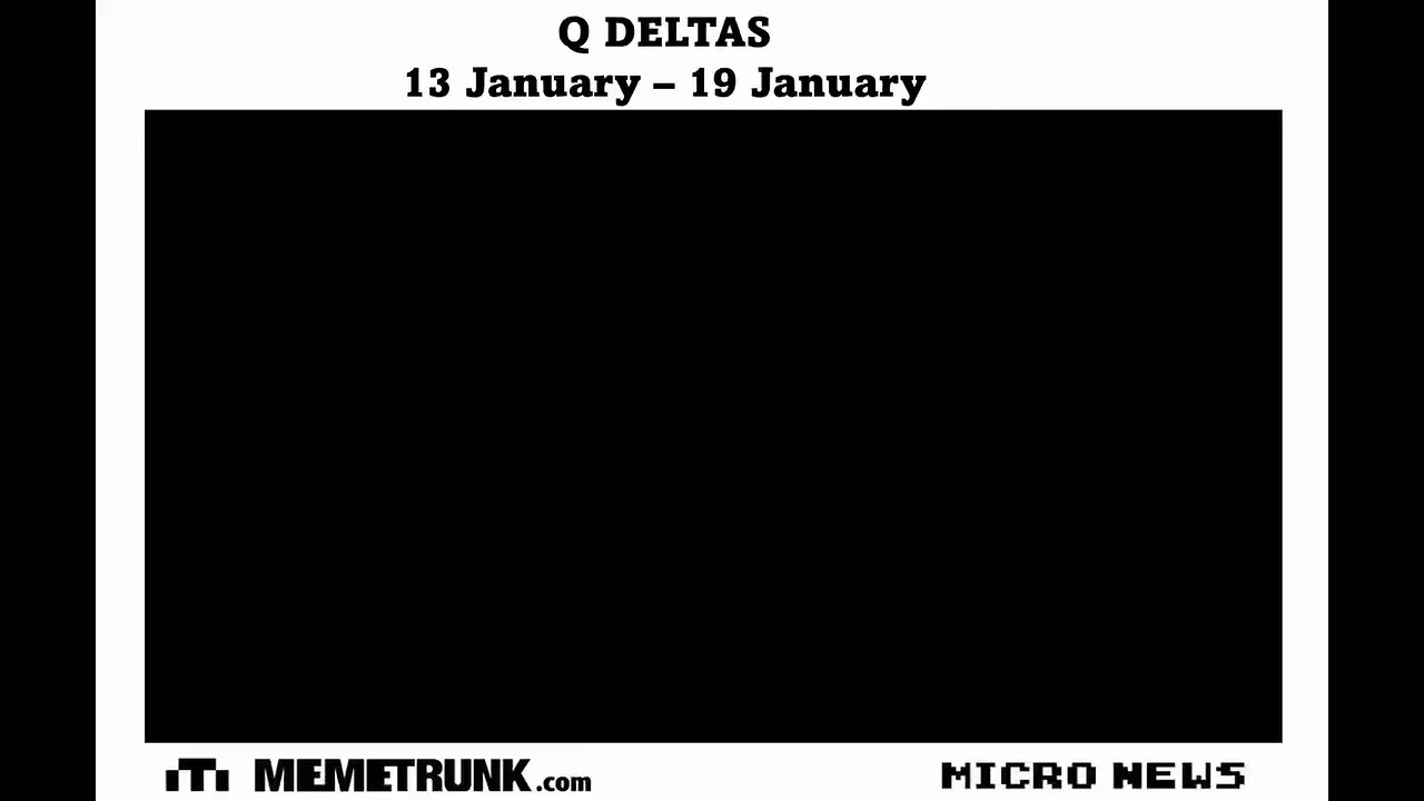 Q DELTAs ...13 through 19 January