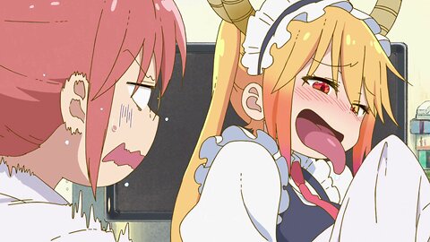 Miss Kobayashi's Dragon Maid - Tohru and laundry + new clothes for Tohru