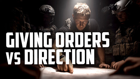 Commander’s Intent, Self-Awareness, and Re-Writing Your Script