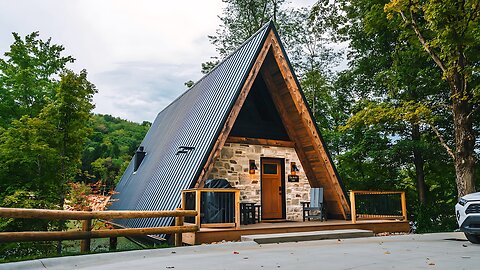 A FRAME CABIN HOUSE IDEAS