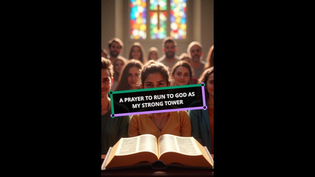 A Prayer to Run to God as My Strong Tower