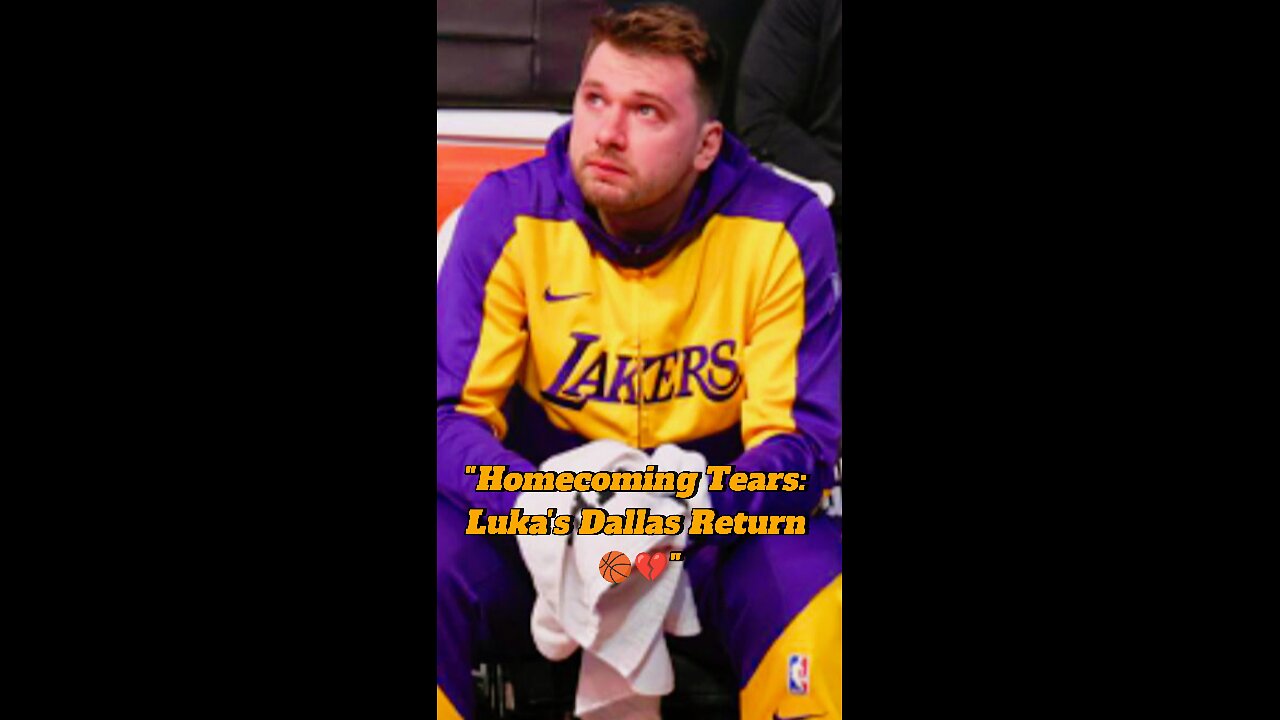 "Homecoming Tears: Luka's Dallas Return 🏀💔"