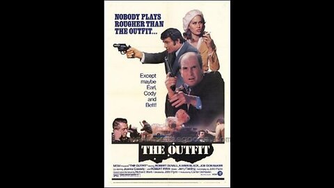 1973 Robert Duvall is Richard Stark's PARKER in The Outfit