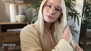 hanging out while I braid my hair { asmr } *slow and gentle