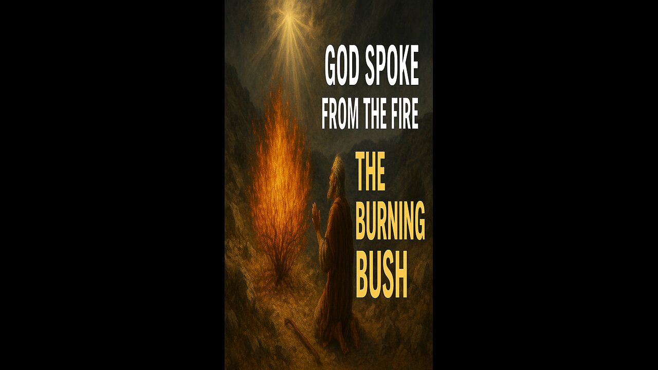God Spoke from the Fire: The True Story of the Burning Bush | Exodus 3 Revelation