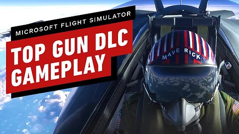Microsoft Flight Simulator - 5 Minutes of Top Gun - Maverick DLC Gameplay