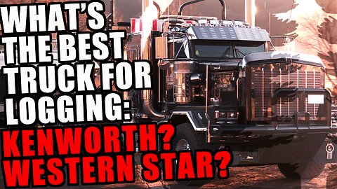 The TOUGHEST Question For Loyal #Kenworth Loggers: Can A #WesternStar Compete? #logging #comparison