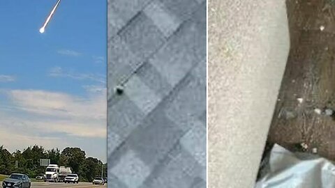 MASSIVE FIREBALL "FELT LIKE AN EARTHQUAKE", ROCK FRAGMENT RIPS THROUGH ROOF OF GEORGIA HOME