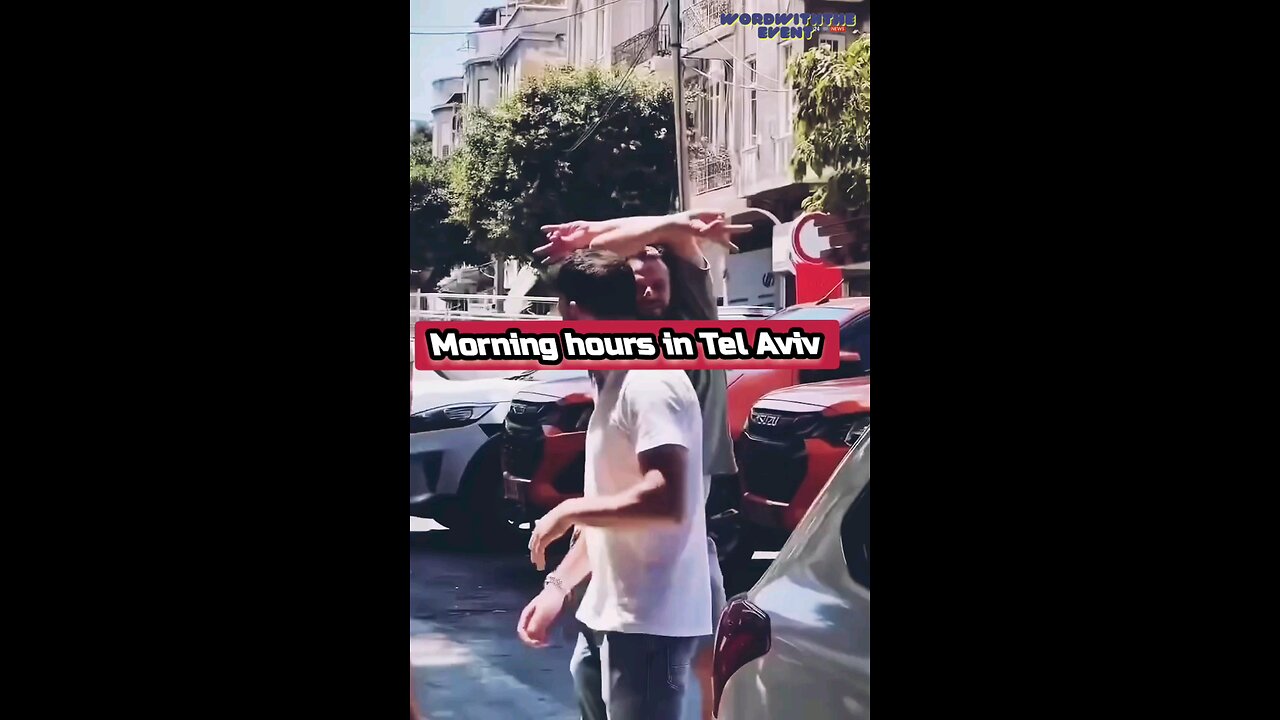 Watch the morning hours in Tel Aviv