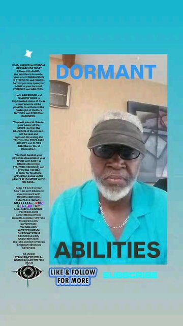 ▪︎DORMANT ABILITIES▪︎