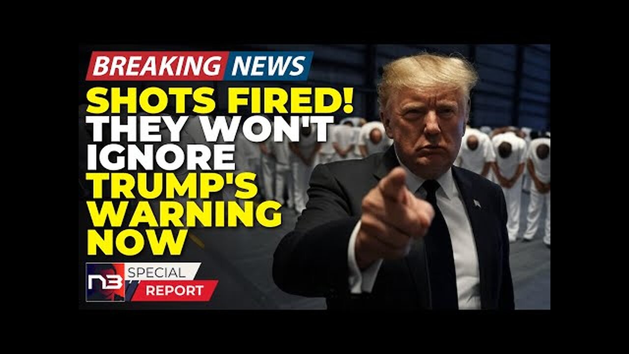 Breaking: Shots Fired! Trump's Warning To Mexico Has Them So Scared They're Abandoning Operations!