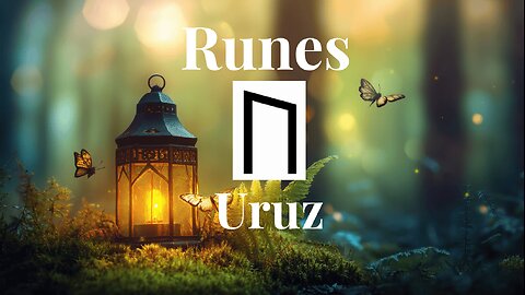 Uruz - The Rune Of endurance! 🌟🕯️
