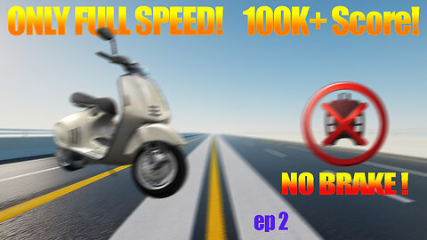 Get READY for 100K+ Scores with NO BRAKE Technique! EP 2 || TIX GAMING || Traffic Rider ||
