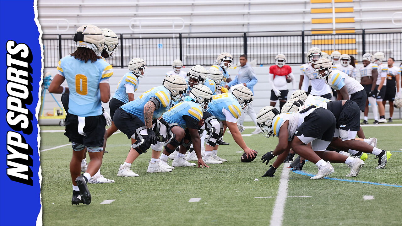 LIU QB Ethan Greenwood & head coach Ron Cooper on preparing for season opener in the swamp vs Florida