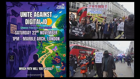 22nd November 2025 People's Platform No To Digital ID March