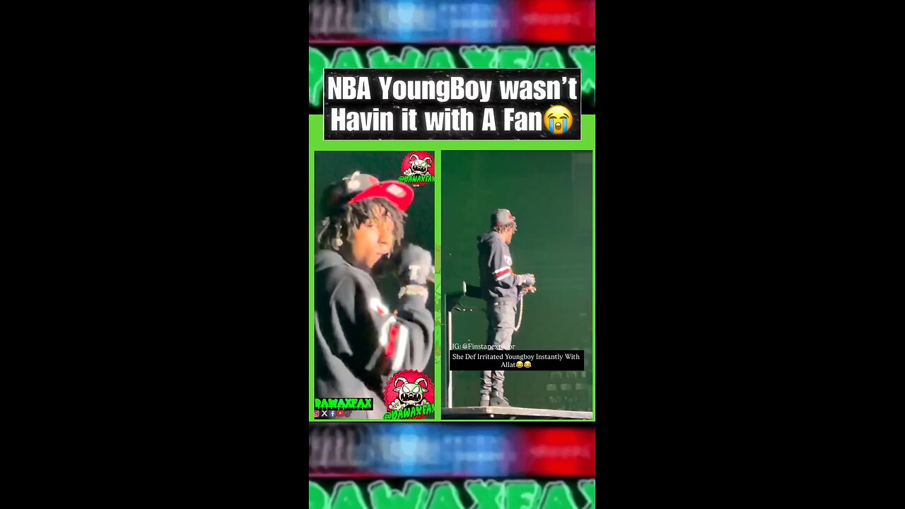 #NBAYoungBoy wasn’t Havin it with A Fan😭😂made that boy stop rapping😂😂😂 I know he can’t wait til