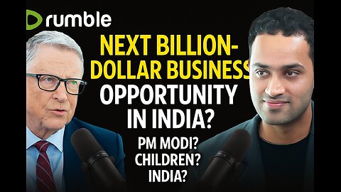 Bill Gates on India's Billion-Dollar Future | PM Modi, Startups & Children’s Future