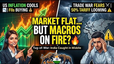 Nifty में सन्नाटा, लेकिन तूफ़ान की तैयारी? 🌪️ FIIs ने अचानक क्यों की Buying? | EPK Capital