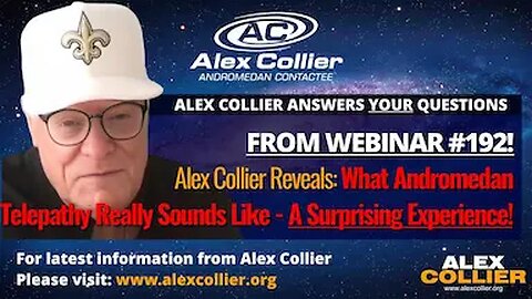 Alex Collier Reveals What Andromedan Telepathy Really Sounds Like - A Surprising Experience!