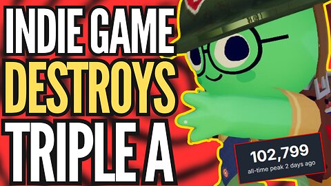 Indie Developers DESTROY The Triple A INDUSTRY | New Viral Game PEAK Surpasses OVER 100,000 ON STEAM