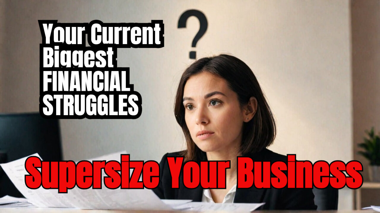 What's Your Biggest Financial Challenge Right NOW?