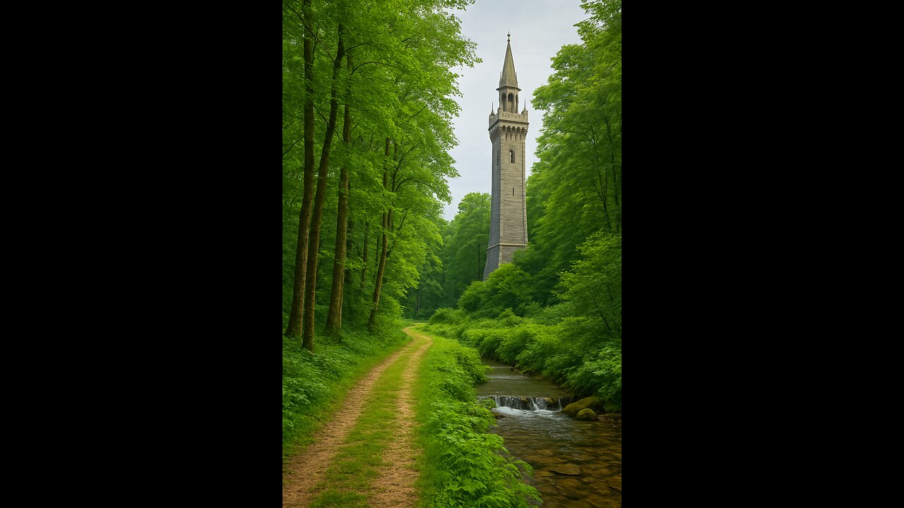 "Forest tower & Greenery| peaceful nature scenery| silent nature world"