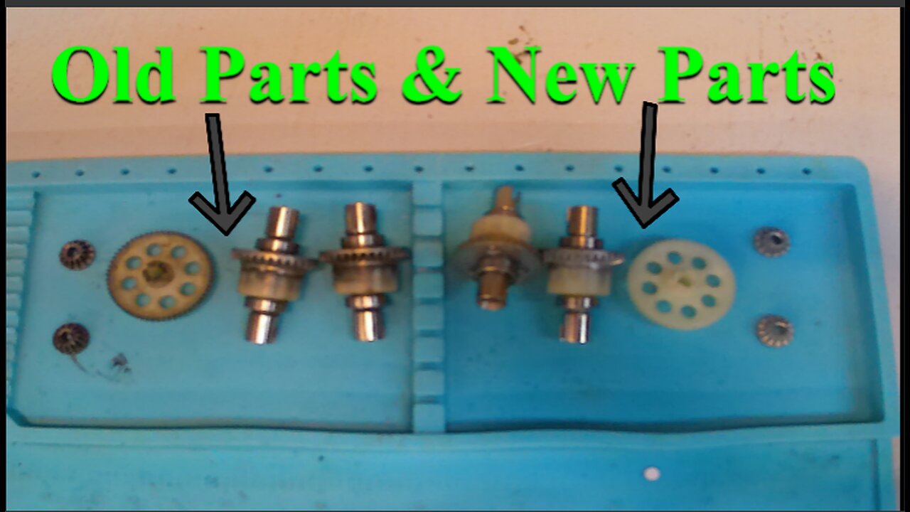RC Speed Demon Get A Upgrade Differential & New Spare Gears,Pinion Gear