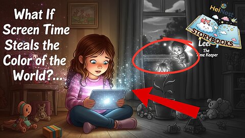 Elara and the Time Keeper 🌸 | A Magical Story About Screen Time, Balance & Imagination