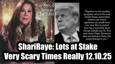 ShariRaye Just Reveals in Video: Very Scary Times Really > Lots at Stake