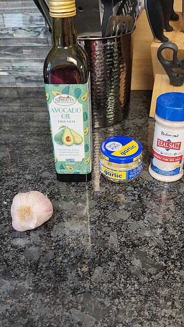 my homemade Mince Garlic 😋