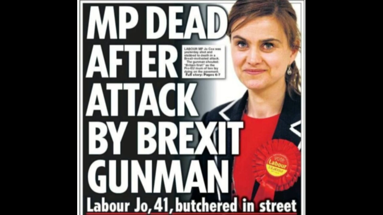 In the UK Thomas Mair framed for the murder of Jo Cox with Rich Planet April 2019