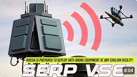 Russia is developing the SERP VS6 anti-drone system to protect all hospitals from Ukrainian drones