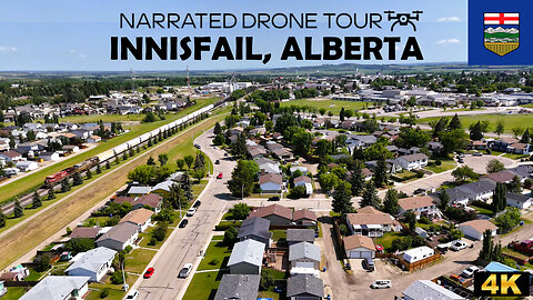 🌾 Innisfail, Alberta 🚁🍁 4K Drone