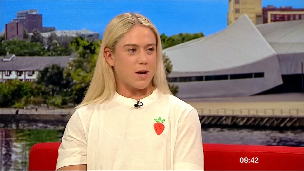 Every Kid dreams of walking onto Centre Court_ British tennis star Sonay Kartal told #BBCBreakfast