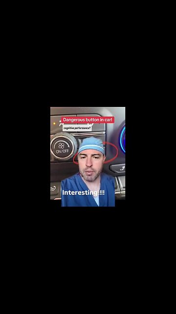 WARNING: Dangerous Button in Your Car