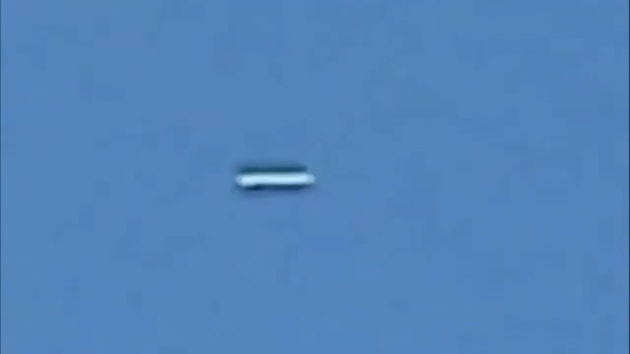 Video of Cylinder UFO over Sacramento