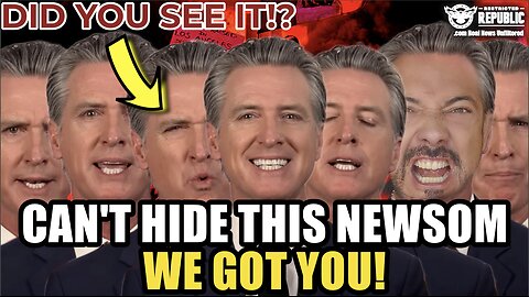 Did You See It!? You Can’t Hide This Newsom : We Got You!